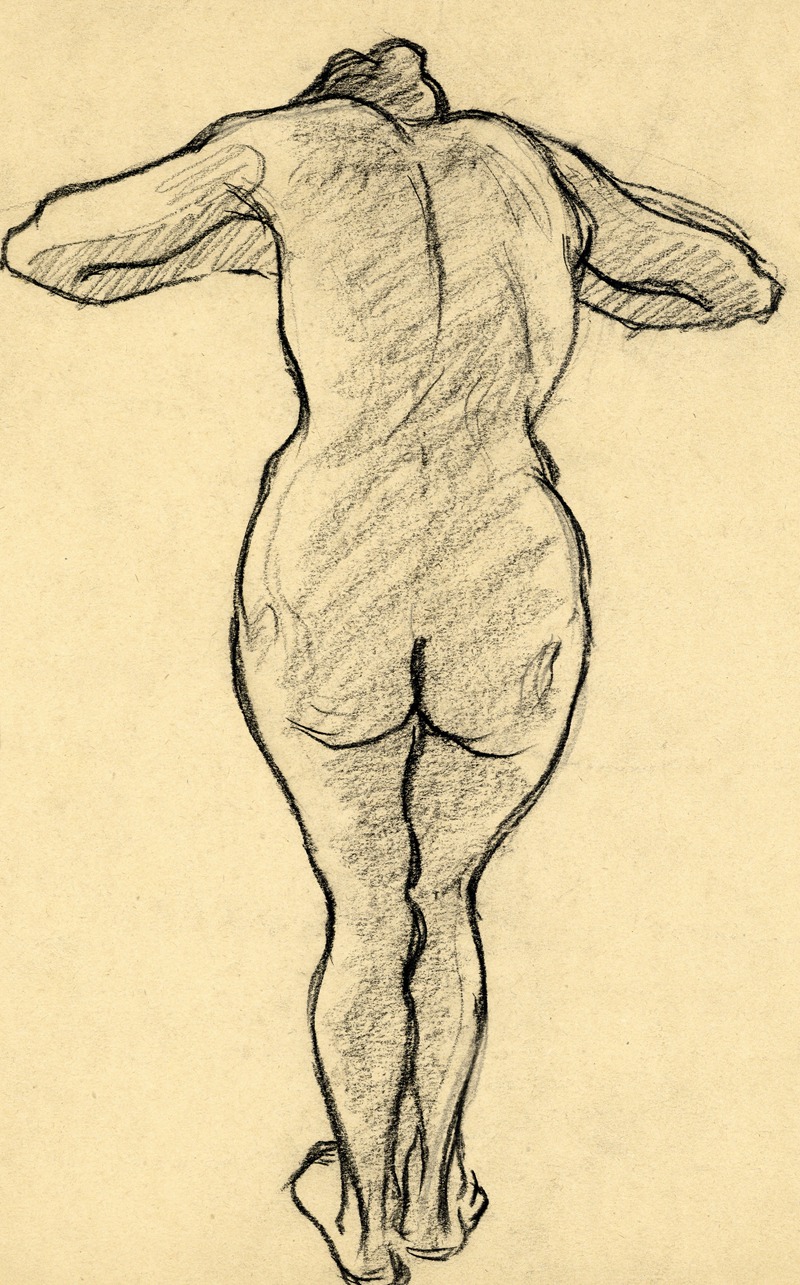 Staande figuur by Albert Daenens — digital art print download