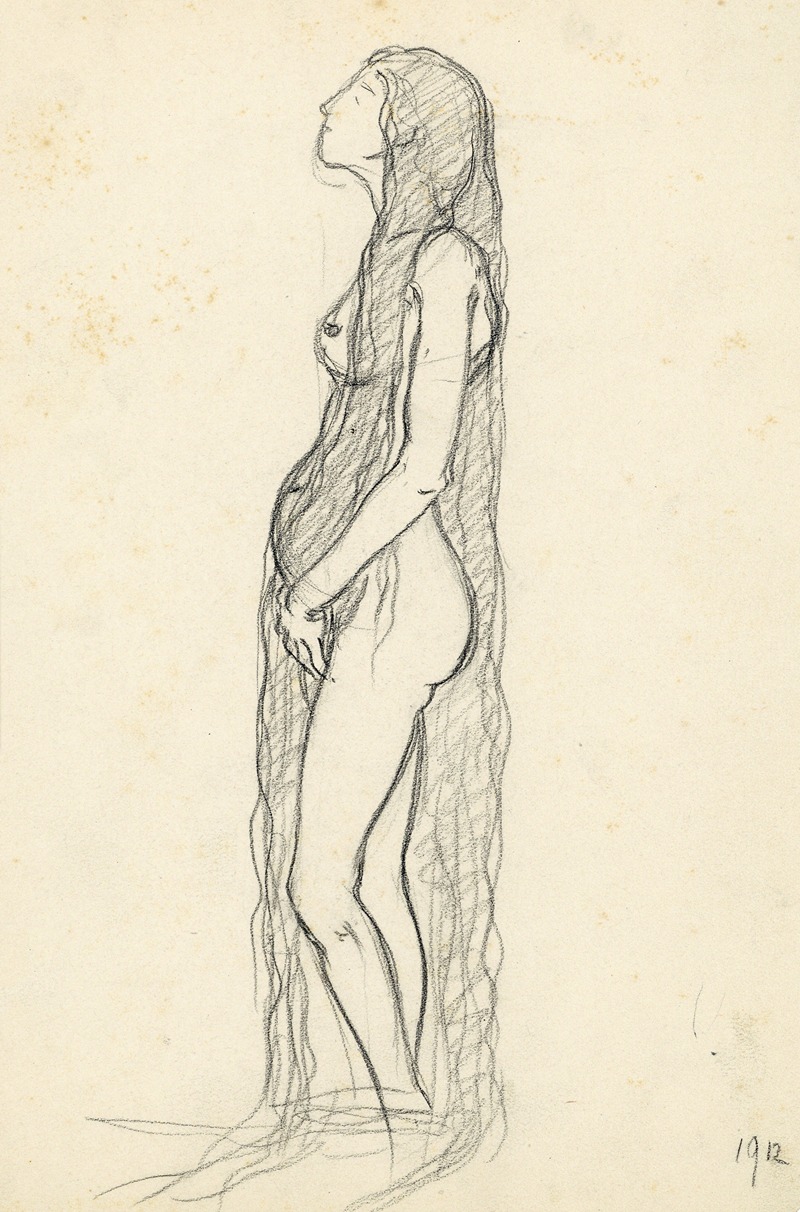Staande figuur by Альберт Дэененс, 1912 — digital art print download