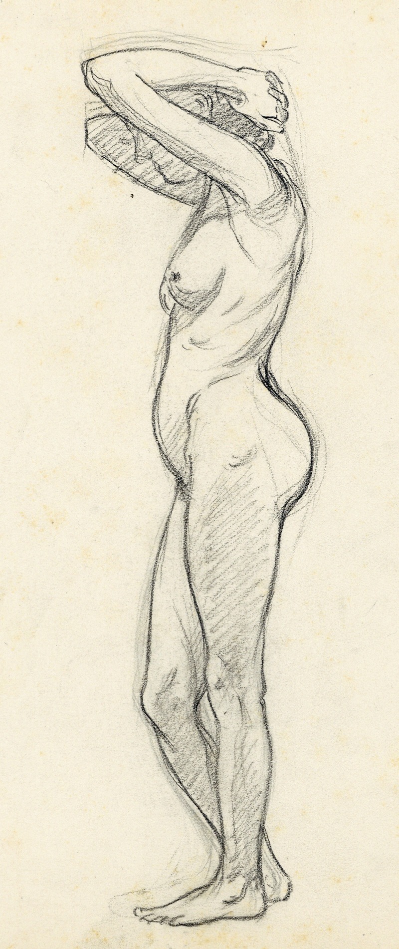 Staande figuur by Albert Daenens, 1912 — digital art print download