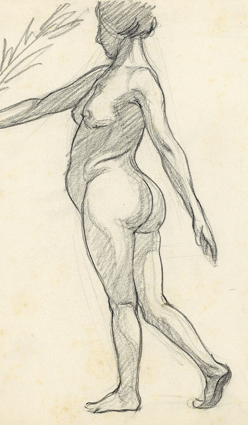 Staande figuur by Albert Daenens — digital art print download