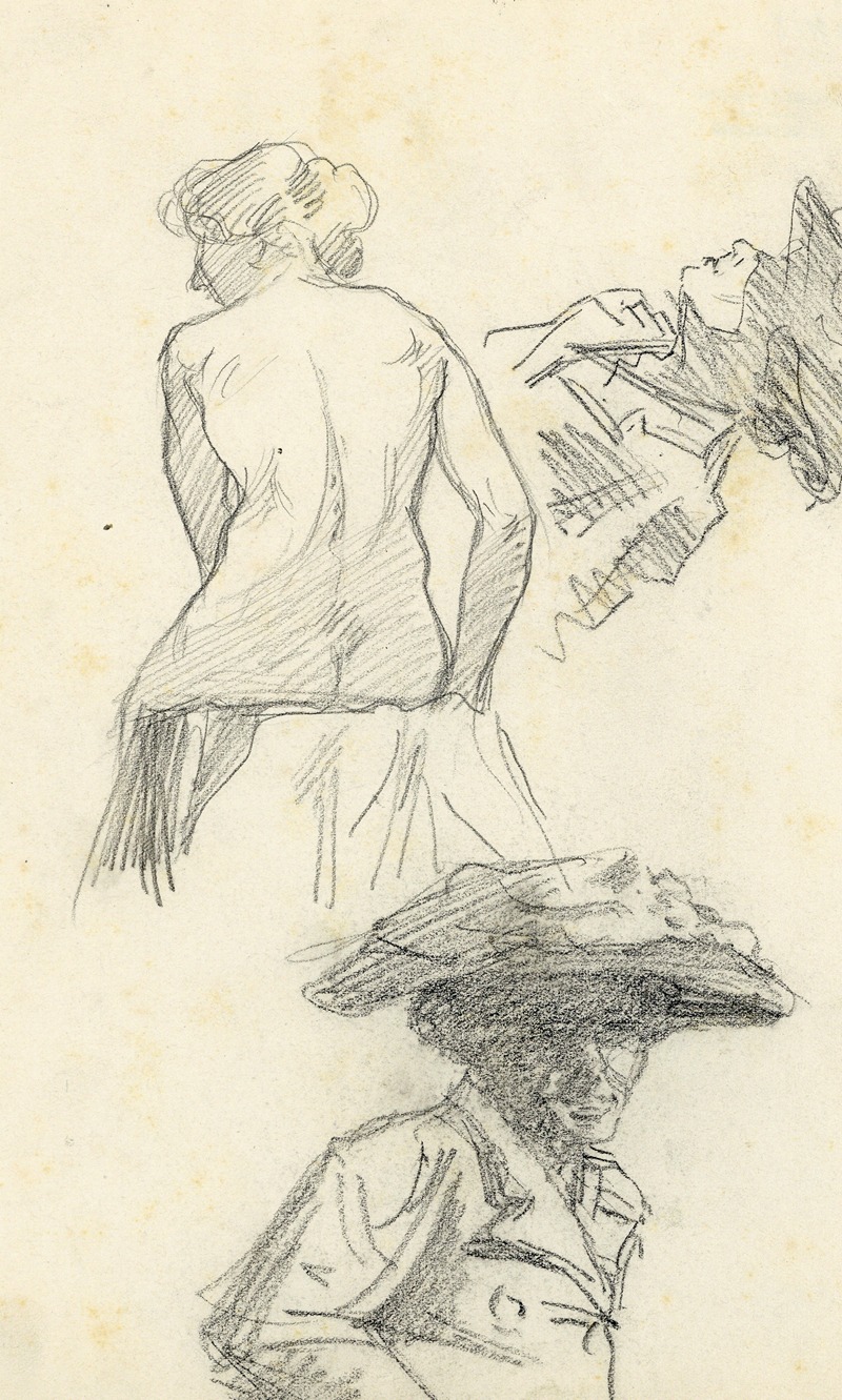 Staande figuur by Albert Daenens — digital art print download