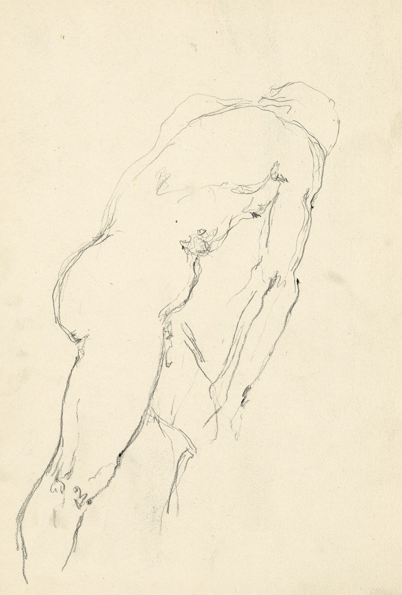 Staande figuur by Albert Daenens — digital art print download