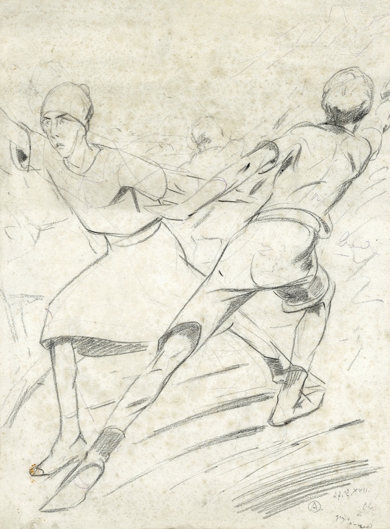 Lichaamsbeweging by Альфред Ост, 1917 — digital art print download