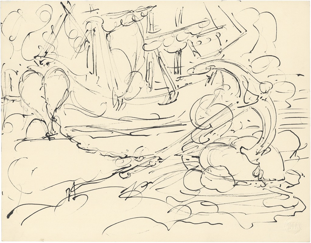 Schip by Альфред Ост, 1941 — digital art print download