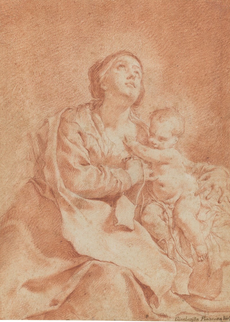 The Madonna and Child — Giovanni Battista Piazzetta
