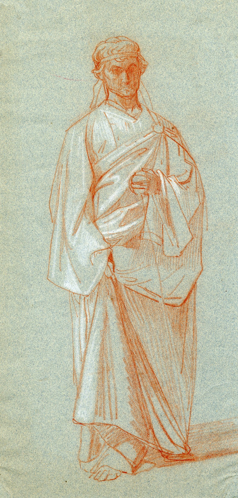 Schets van een Romeinse man by Jan Portaels — digital art print download