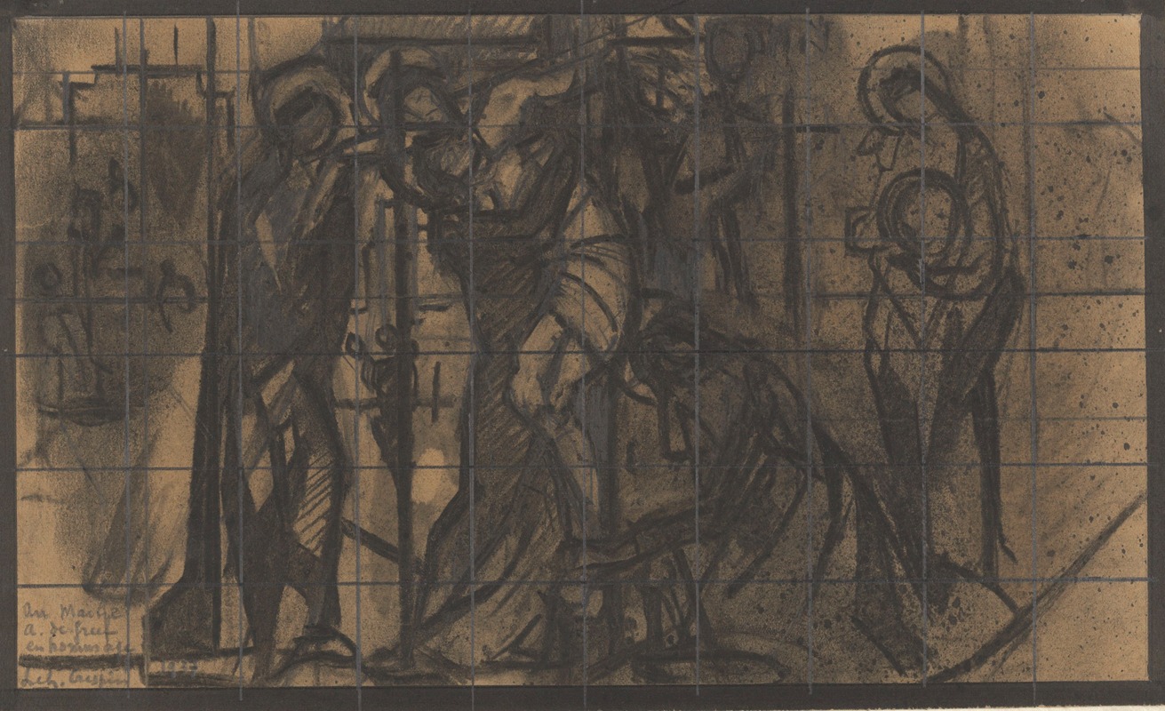 Descent from the Cross by Louis-Charles Crespin — digital art print download