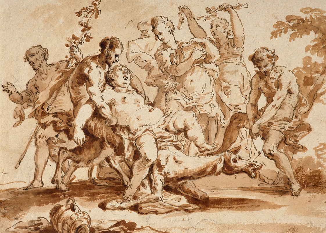 The Drunkenness of Silenus — Sebastiano Ricci