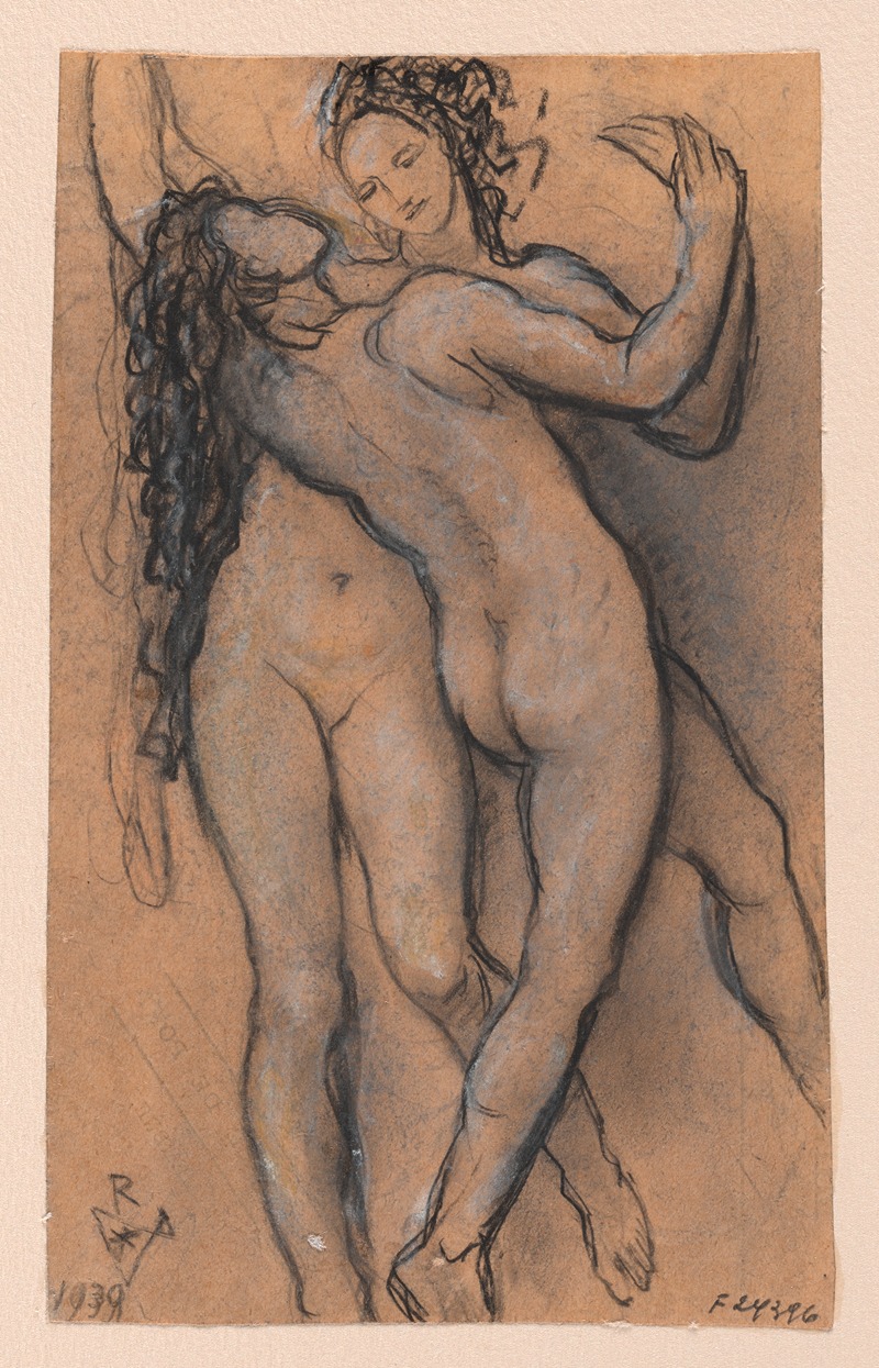 The intertwined ones by Виктор Руссо, 1939 — digital art print download