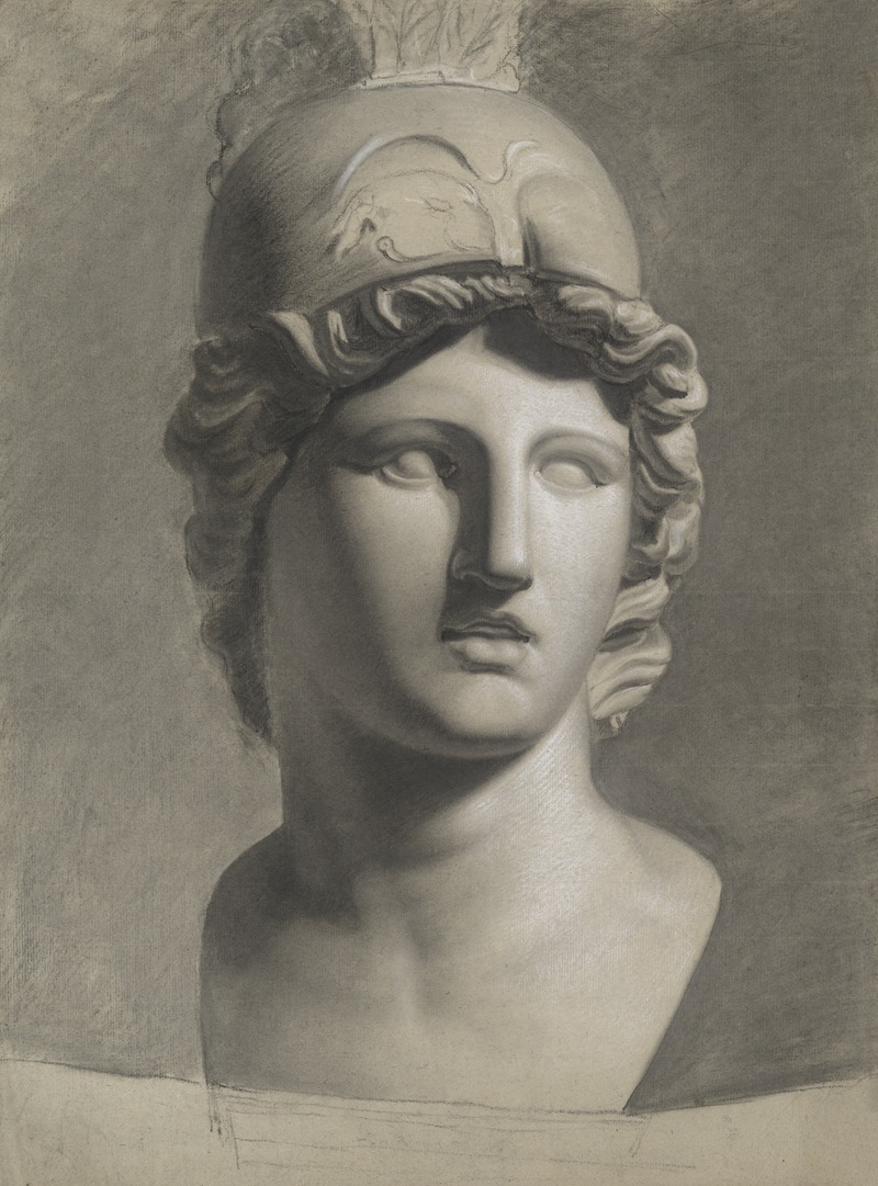 Bust of Athena by Аноним, 1802 — digital art print download