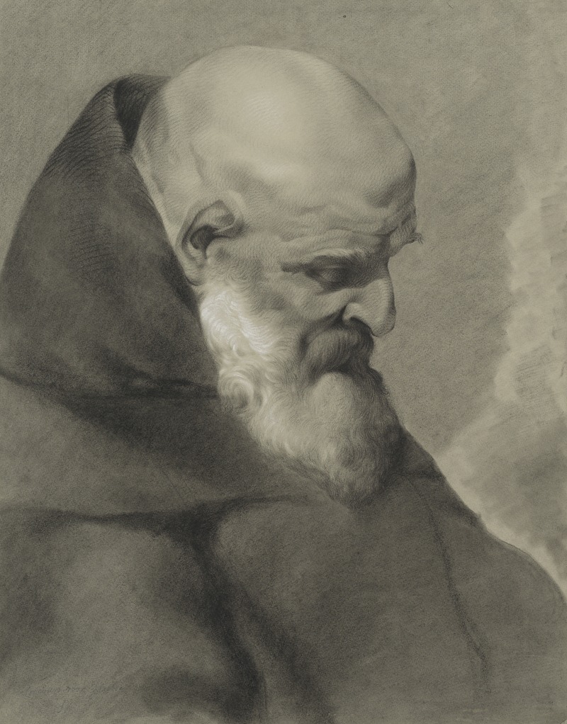 Bust of Saint Anthony the Great — Anonymous