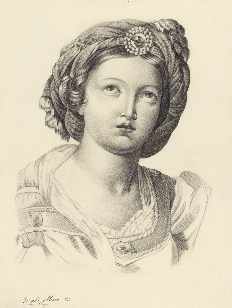 Head of Saint Cecilia — Joseph Maes