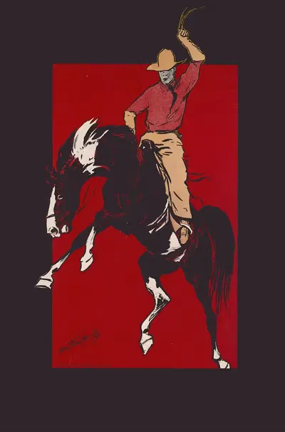 Чемпионат мира по верховой езде. by Джордж Форд Моррис, 1903 — digital art print download