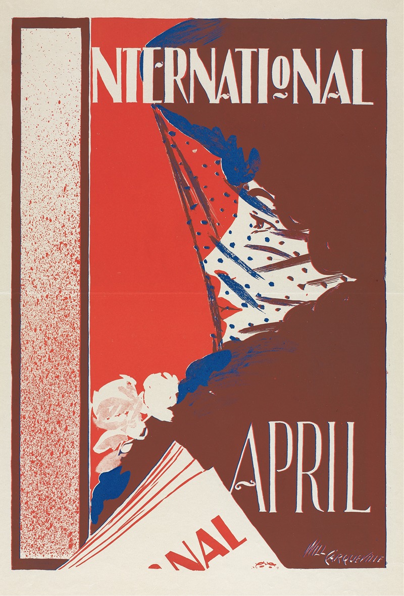 International, April by William Carqueville, 1896-1898 — digital art print download