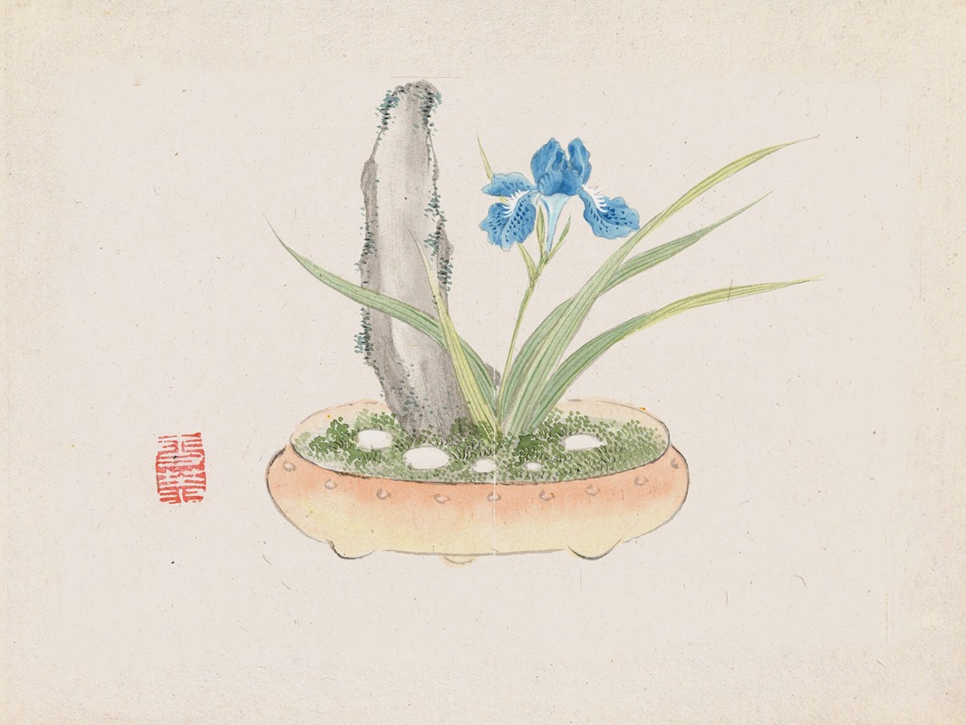 Bonsai kabenzu, Pl.11 by Аноним, 1868-1912 — digital art print download
