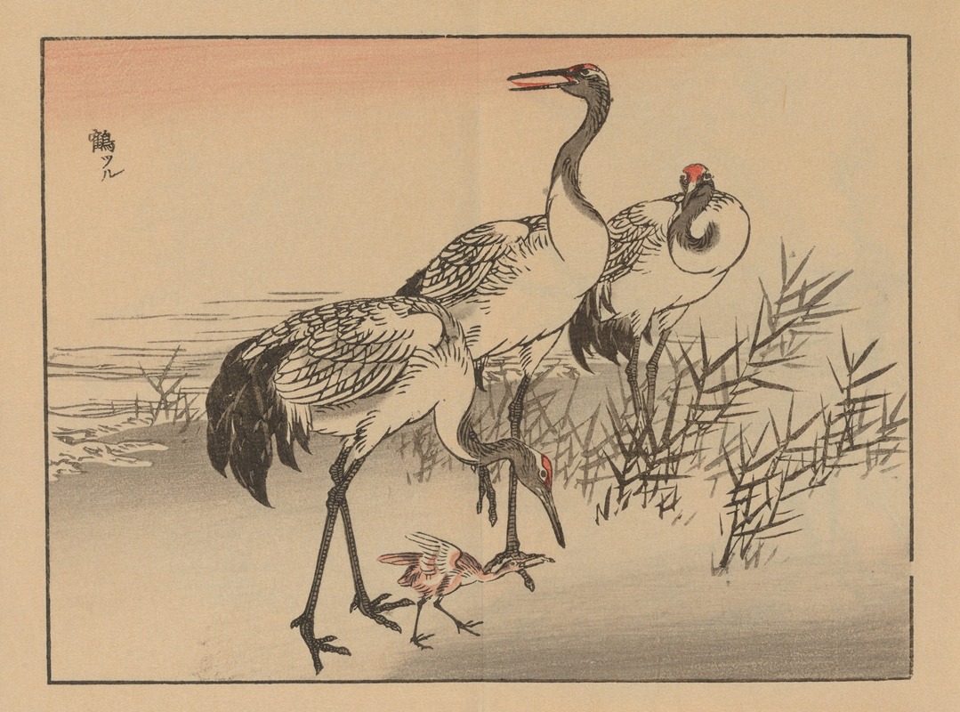 Bairei gafu, Pl.02 by Kōno Bairei, 1905 — digital art print download