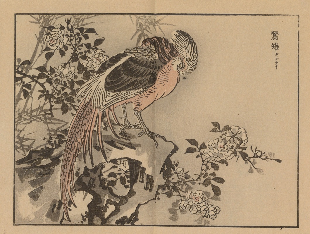 Bairei gafu, Pl.37 by Коно Байрей, 1905 — digital art print download
