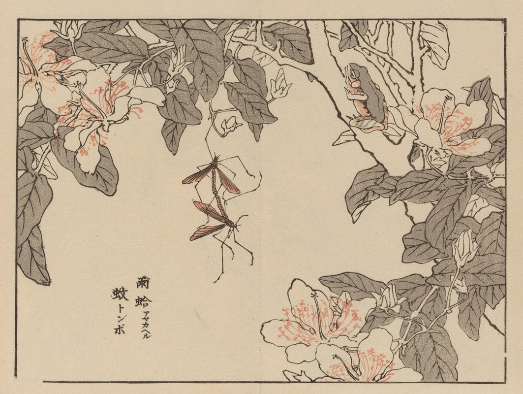 Bairei gafu, Pl.53 by Коно Байрей, 1905 — digital art print download