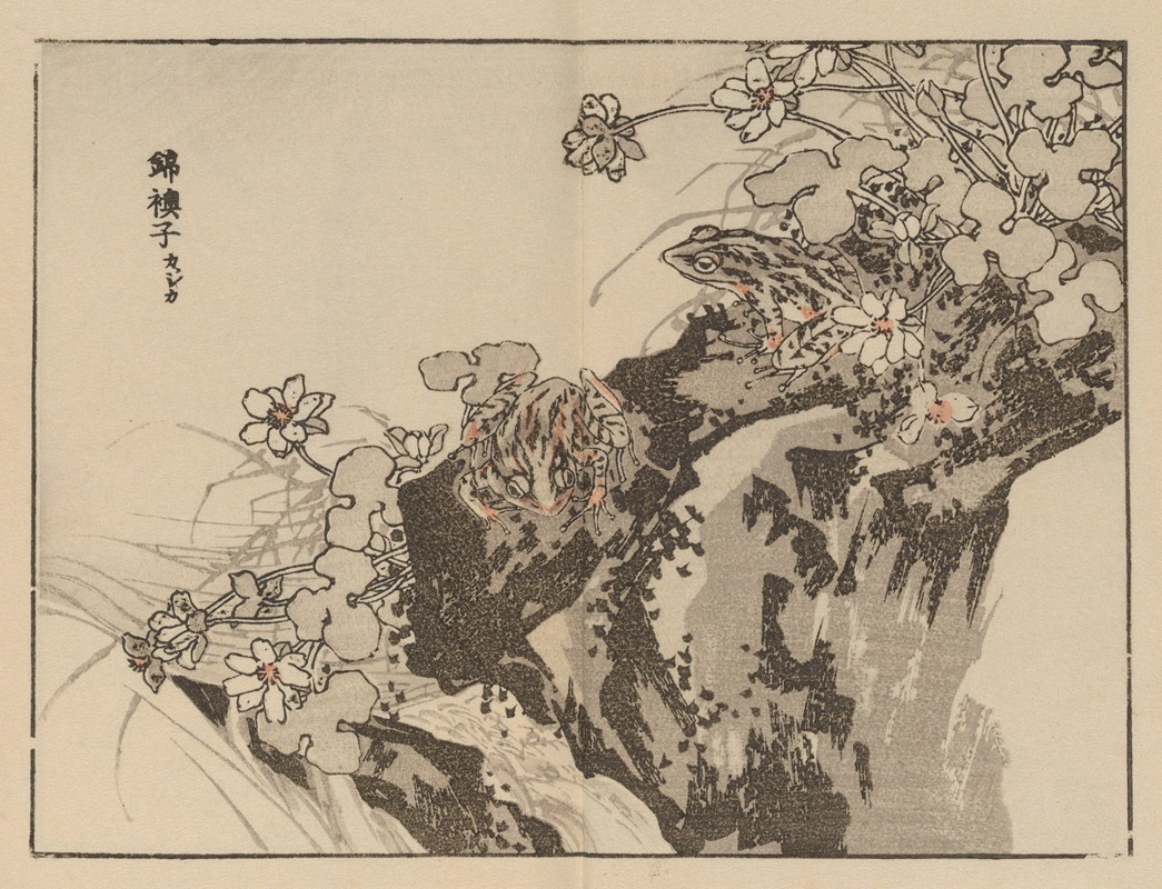 Bairei gafu, Pl.57 by Коно Байрей, 1905 — digital art print download