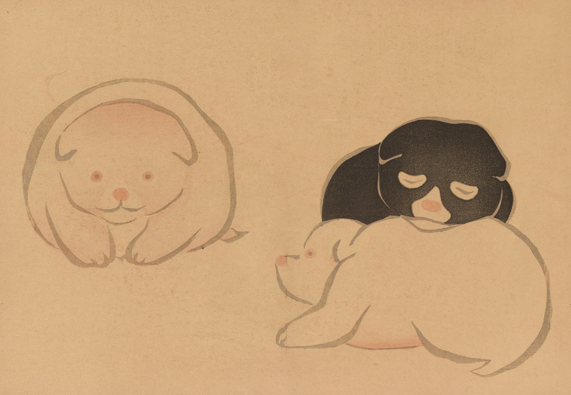 Kōrin gafu, Pl.08 by Хо̄тю̄ Накамура, 1868-1912 — digital art print download