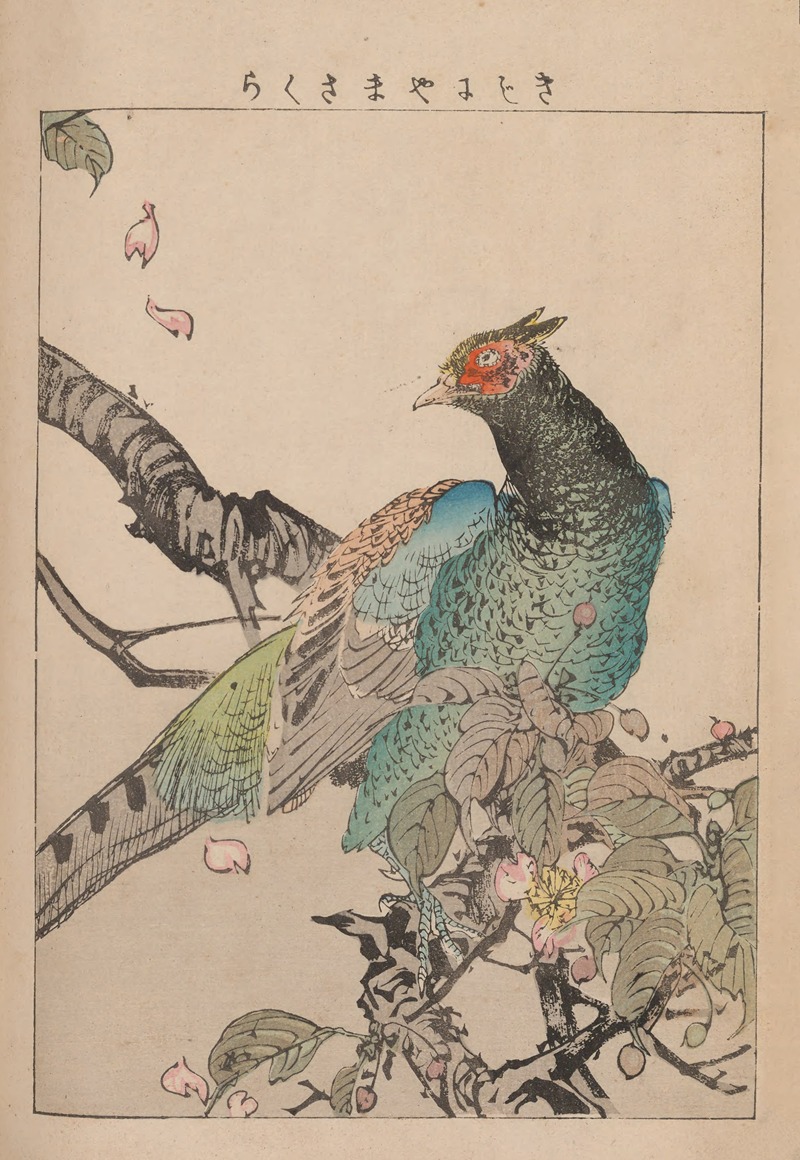 Kachō gafu, Pl.09 by Kōtei Fukui, 1898 — digital art print download