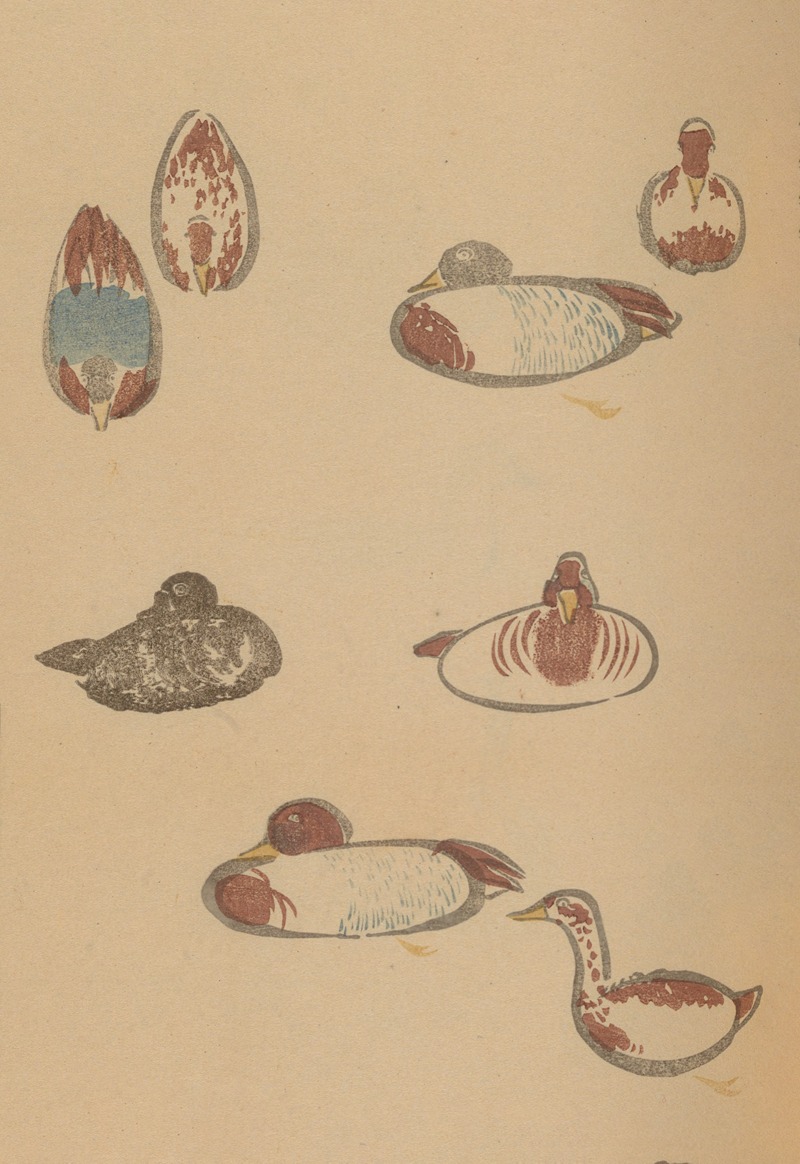 Chōjū ryakugashiki, Pl.20 by Masayoshi Kitao, 1868-1912 — digital art print download