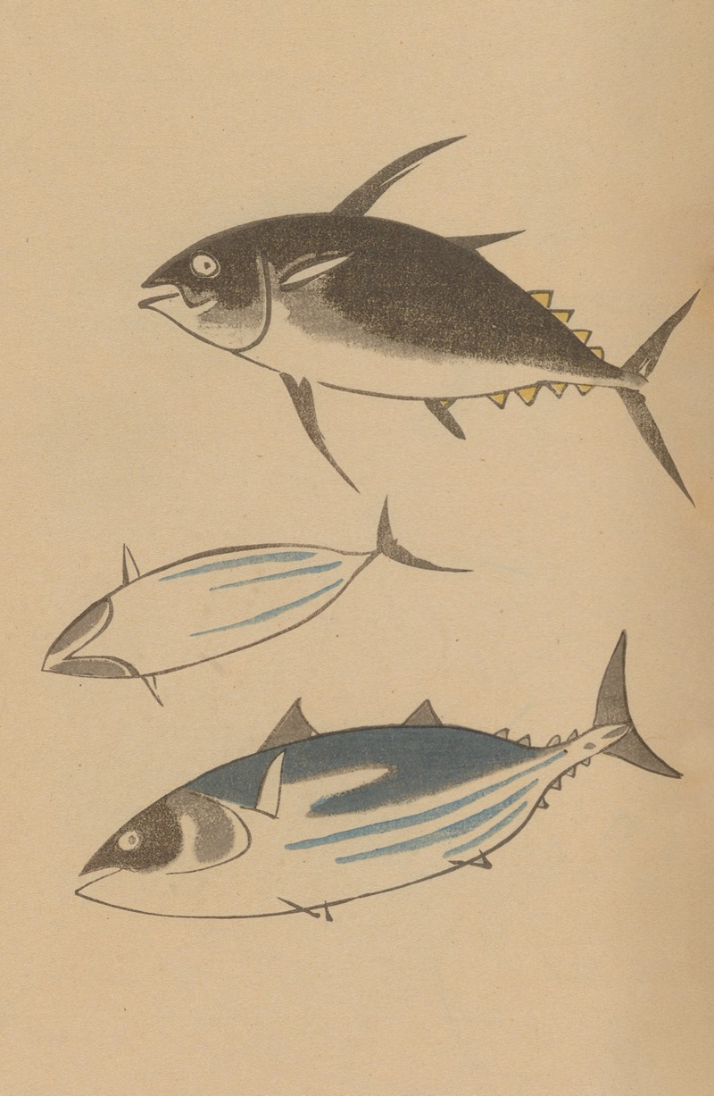 Chōjū ryakugashiki, Pl.42 by Masayoshi Kitao, 1868-1912 — digital art print download