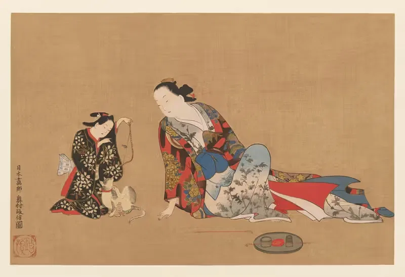 Masterpieces selected from the Ukiyoyé School, Pl.02 — Shiichi Tajima