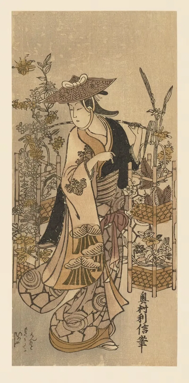 Masterpieces selected from the Ukiyoyé School, Pl.04 — Shiichi Tajima