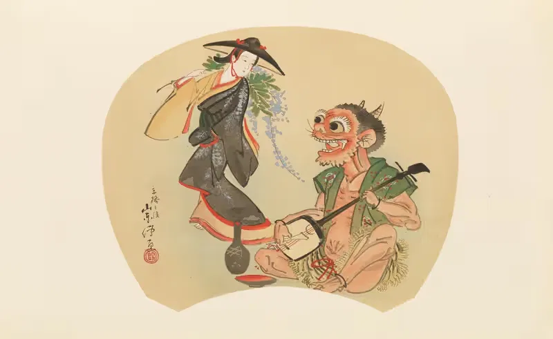 Masterpieces selected from the Ukiyoyé School, Pl.08 — Shiichi Tajima