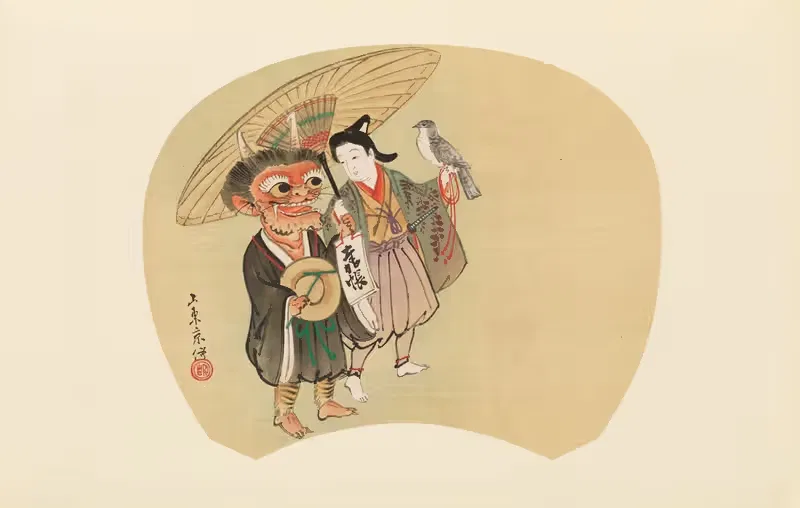 Masterpieces selected from the Ukiyoyé School, Pl.09 — Shiichi Tajima
