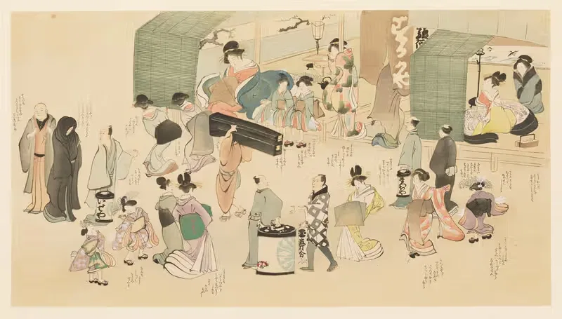 Masterpieces selected from the Ukiyoyé School, Pl.10 — Shiichi Tajima