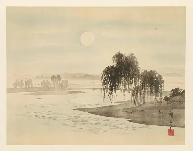 Masterpieces selected from the Ukiyoyé School, Pl.22 — Shiichi Tajima