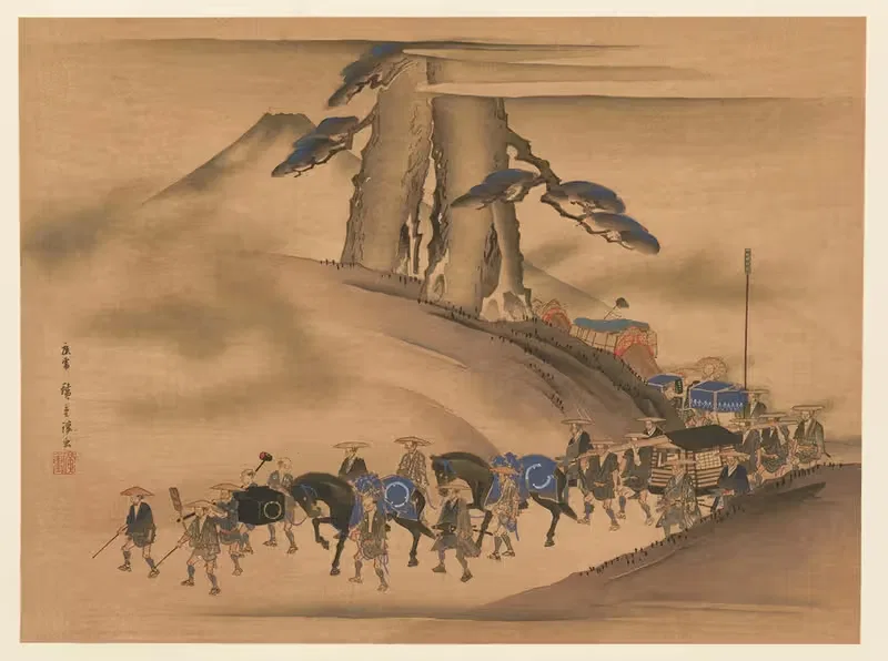 Masterpieces selected from the Ukiyoyé School, Pl.23 — Shiichi Tajima