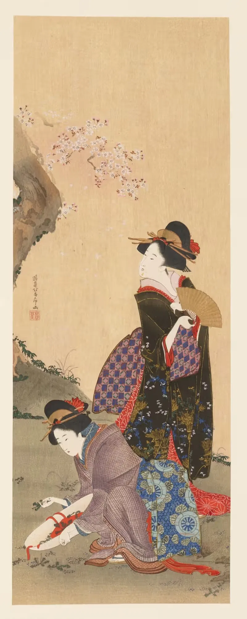 Masterpieces selected from the Ukiyoyé School, Pl.34 — Shiichi Tajima