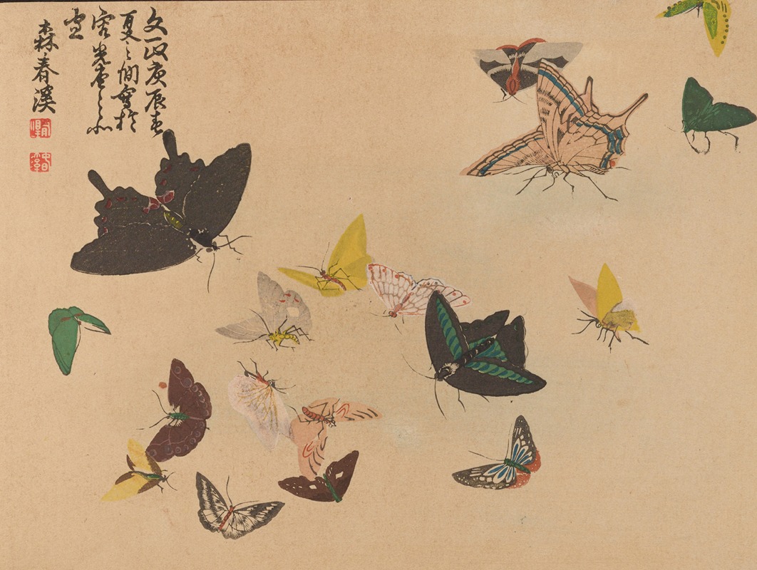 Chūka senzen, Pl.12 by Shunkei Mori — digital art print download