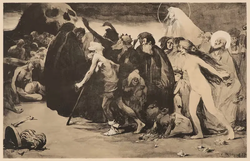 Le Chemin de la Mort by Eugène Trigoulet — digital art print download