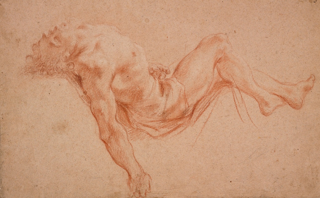 The Dead Christ by Antonio Balestra, c. 1721 — digital art print download