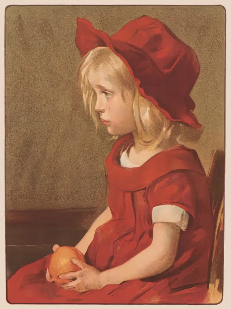 Fillette à L’Orange by Louise Catherine Breslau — digital art print download