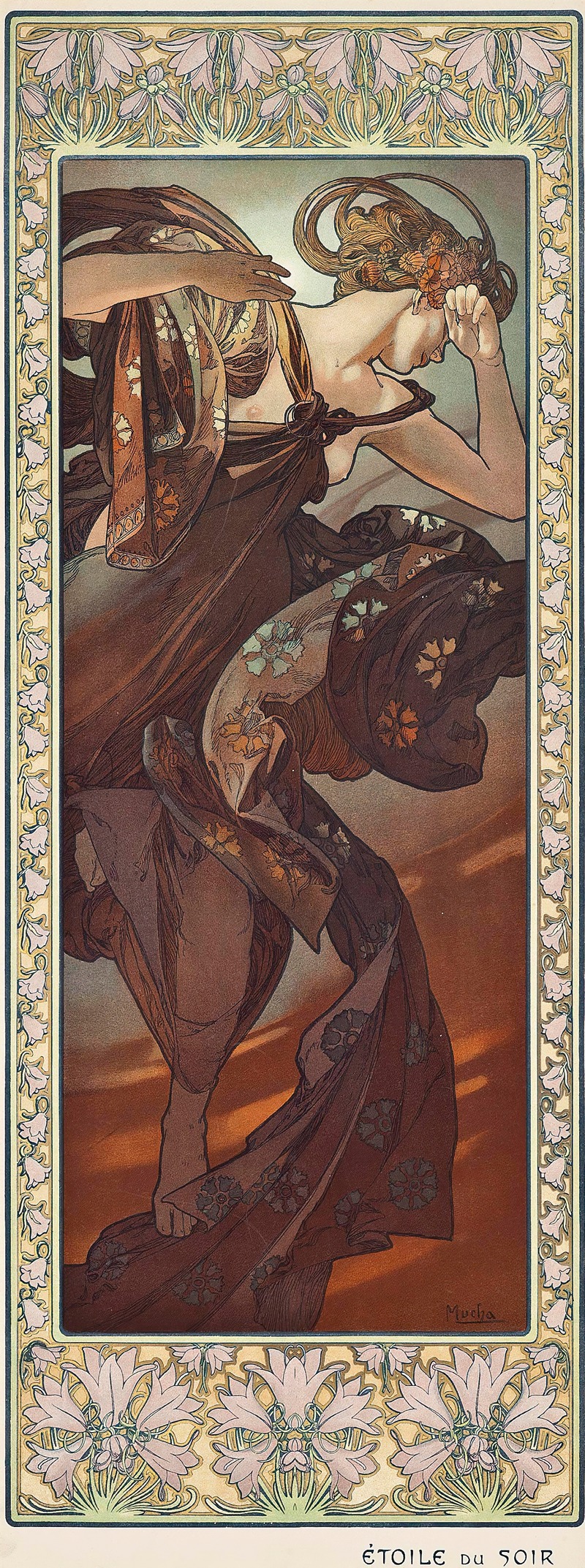 Звезда Вечера by Альфонс Муха, 1902 — digital art print download