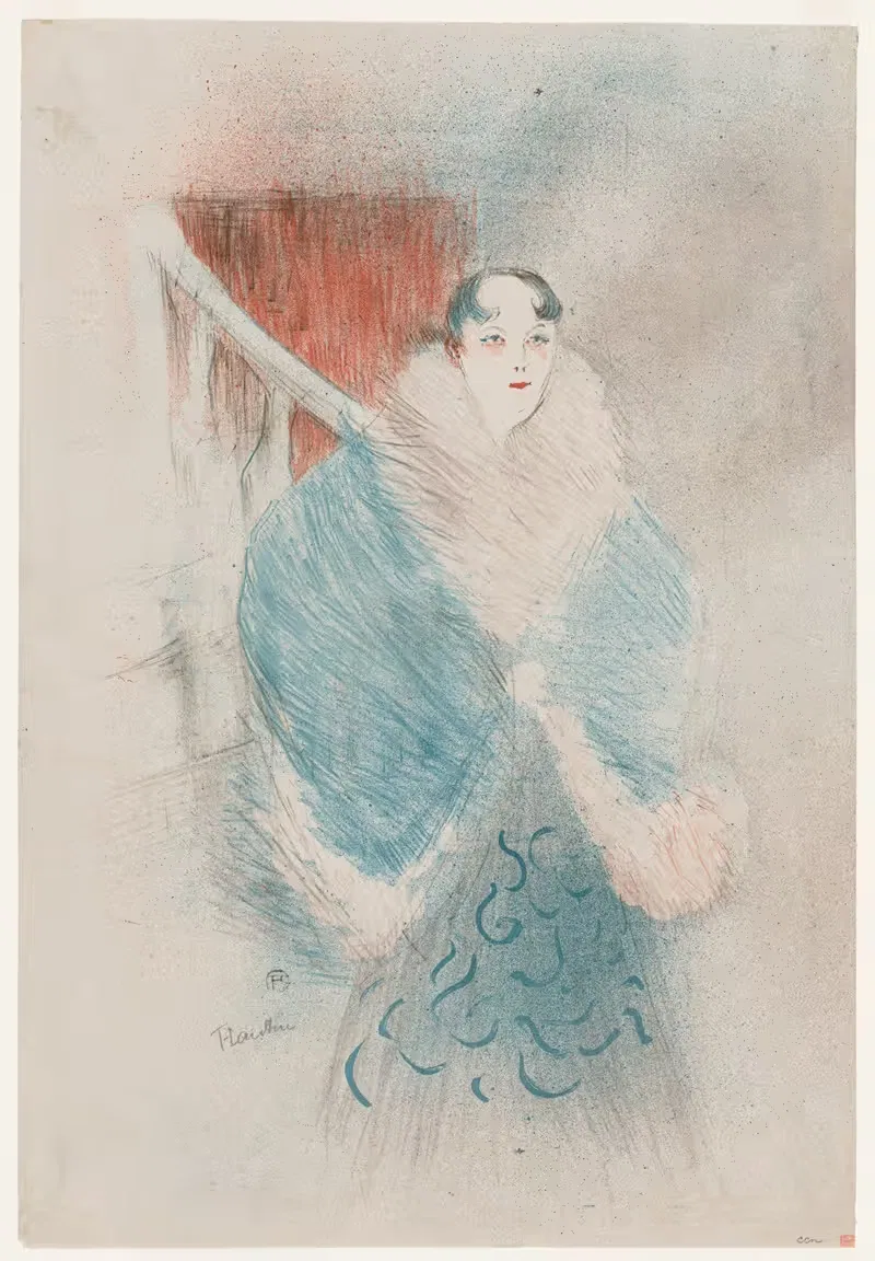 Эльза, прозванная Венской by Анри де Тулуз-Лотрек, 1897 — digital art print download