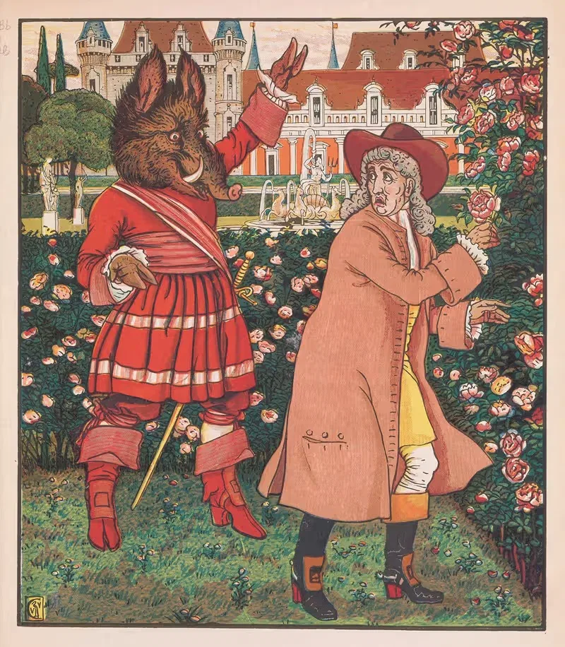 Красавица и чудовище, пл. 01 — Уолтер Крейн