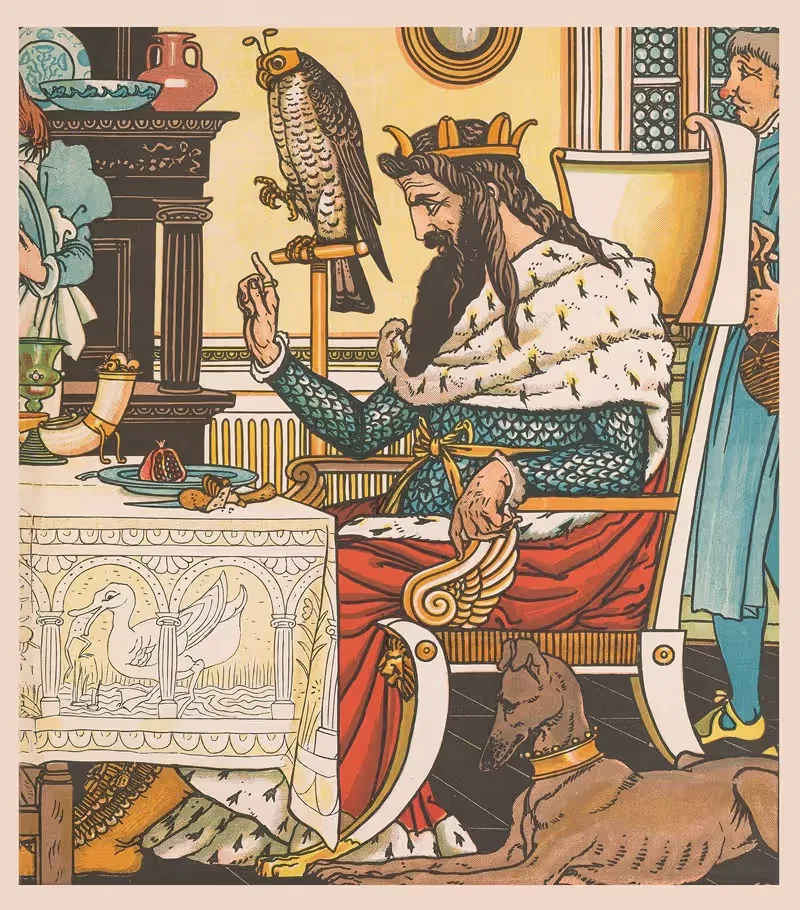 Beauty and the beast Pl. 09 — Walter Crane