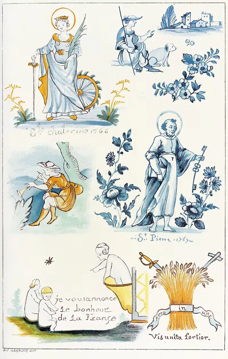 Dictionnaire De La Céramique Pl.13 — Edouard Garnier