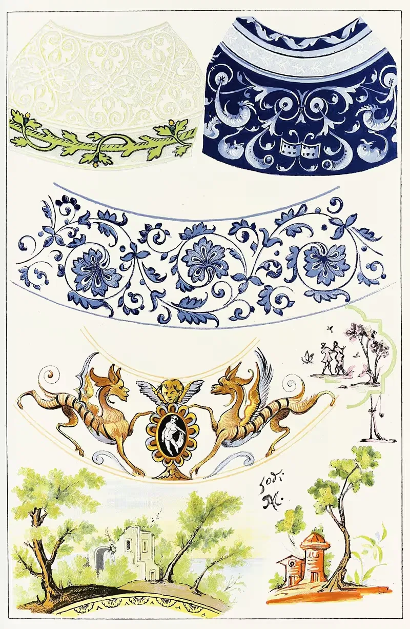 Dictionnaire De La Céramique Pl.15 — Edouard Garnier