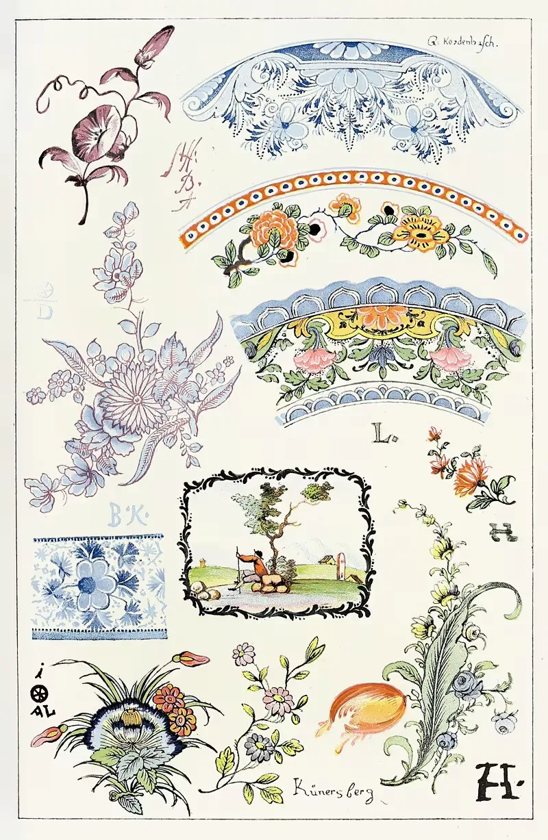 Dictionnaire De La Céramique Pl.18 — Edouard Garnier