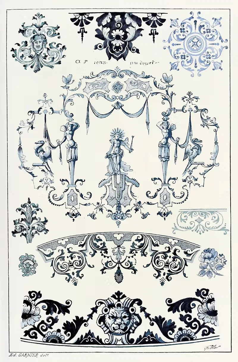 Dictionnaire De La Céramique Pl.5 — Edouard Garnier