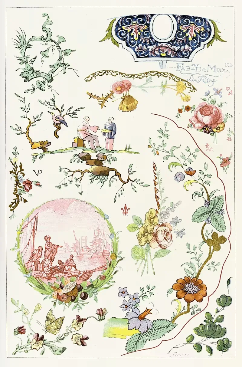 Dictionnaire De La Céramique Pl.8 — Edouard Garnier