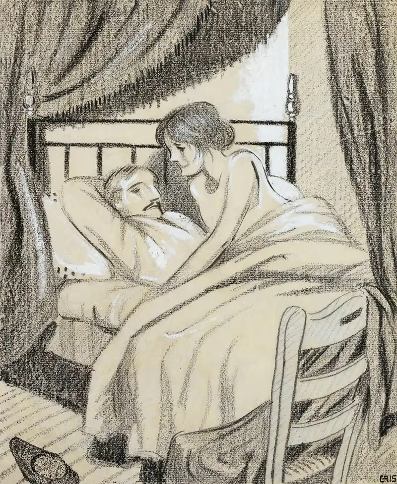 Последняя ночь by Хуан Грис — digital art print download