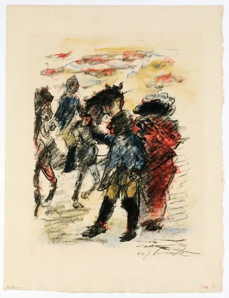 Срытая попытка побега by Ловис Коринт, 1921 — digital art print download